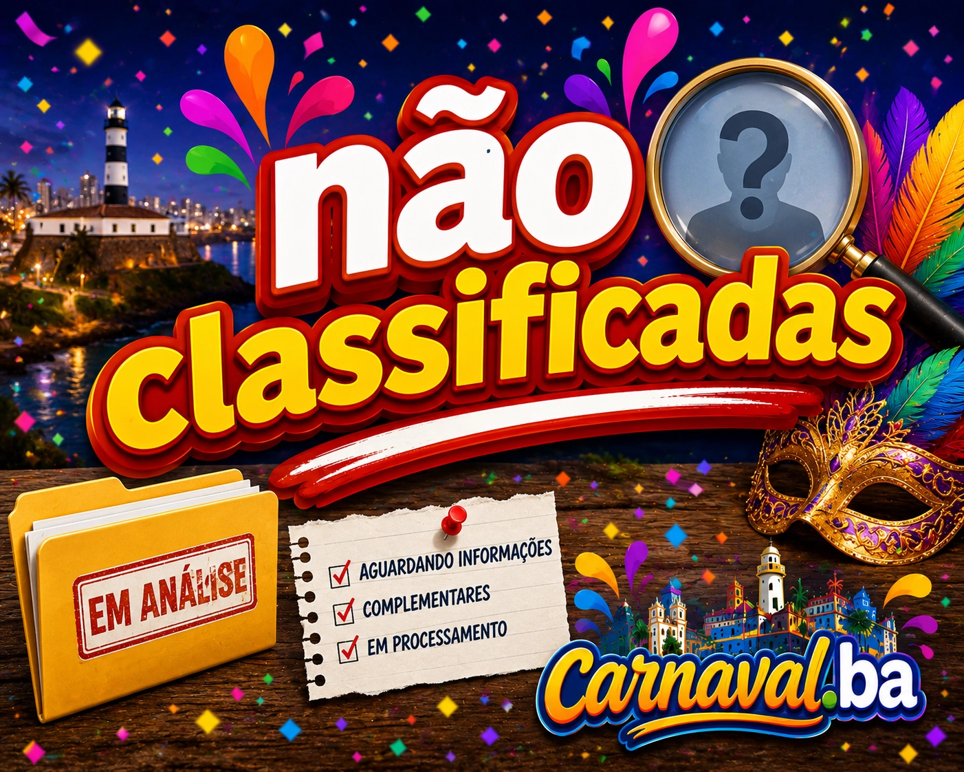 Não classificadas